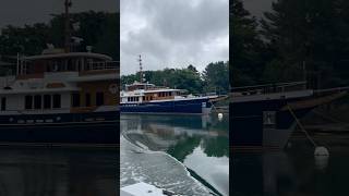 46m super yacht Nadan Sheepscot River maine yacht ship superyacht luxury beauty charter [upl. by Lokim575]