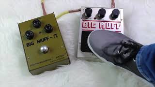 Big Muff shootout  NYC vs Green Russian  Sovtek  ElectroHarmonix [upl. by Rojas588]