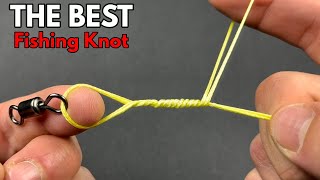 THE BEST FISHING KNOT EVER  You should definitely know [upl. by Guildroy106]