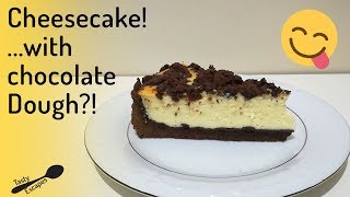 Russischer Zupfkuchen  Cheesecake with yummy chocolate dough Germanstyle [upl. by Sidon]