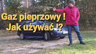 Gaz pieprzowy  Jak używać  SAMOOBRONA  Strzelanie z gazu pieprzowego [upl. by Rodge503]