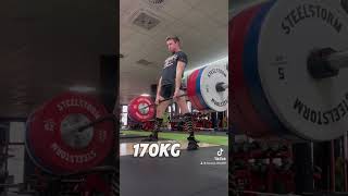 70  210KG 31 x BW DEADLIFT DAY martwyciąg powerlifting trójbój [upl. by Aimil]