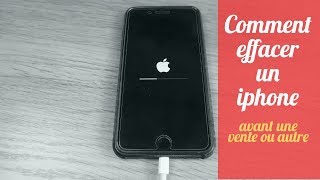 Comment effacer un iphone [upl. by Ayekal]