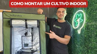 Como montar um cultivo indoor básico [upl. by Dumah200]