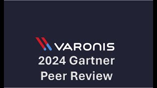 Varonis Triumphs in 2024 Gartner Peer Review [upl. by Euqinotna]