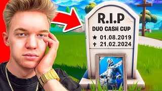 OSTATNI DUO CASH CUP w Fortnite [upl. by Lledniuq]