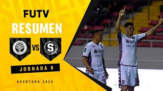 Resumen Santa Ana 03 Saprissa  Apertura 2024 [upl. by Elgna]