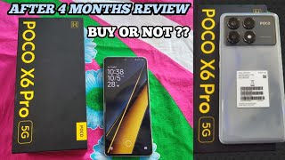 POCO X6 PRO HONEST REVIEW AFTER 4 MONTH OF USE  SHOULD YOU BUY POCO X6 PRO OR NOT  MUST WATCH [upl. by Ssej]