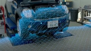 Hologarage Microsoft Hololens Car Maintenance Demo [upl. by Lorien]