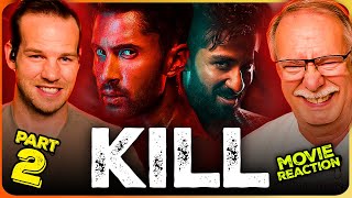 KILL Movie Reaction Part 22  Lakshya  Raghav  Tanya  Nikhil Nagesh Bhat [upl. by Sheldon]