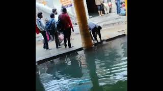 Natural hot water spring of badrinath [upl. by Dorree]