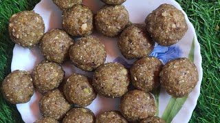 Sugar free High Protein dryfruit laddu recipe laddu healthy [upl. by Heywood102]