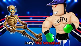 SML ROBLOX Jeffy The Wrestler  ROBLOX Brookhaven 🏡RP  Funny Moments [upl. by Maffa]