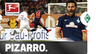 Pizarro’s Back Veteran’s First Goal Since Returning to Bremen [upl. by Pollard]