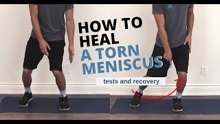 Knee Meniscus Tear Tests and Exercises for Full Recovery [upl. by Nenad]