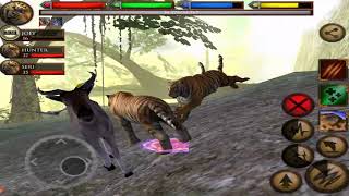 Tiger VS LionLeopard Elder Tiger Boss Elephant Gorilla Ultimate Jungle Simulator [upl. by Litha]