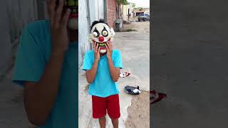 Escolhendo a mascara music humor funny comedy shortsvideo [upl. by Atiuqa375]