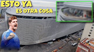 GRANDES AVANCES en el PASEO PANORÁMICO ✅ Obras Santiago Bernabéu 🚧 [upl. by Eladal]