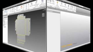 Inventor 2012 Importierte Blechmodelle in Inventor nutzen deutsch [upl. by Sila]