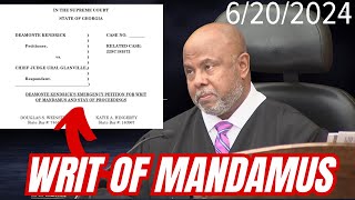 WRIT of MANDAMUS 🚨  Remove Judge Glanville amp Stay Proceedings in YSL Trial  Full Motion [upl. by Grosz]