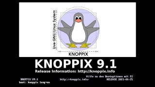 KNOPPIX 91  Installation in VirtualBox [upl. by Boeke]