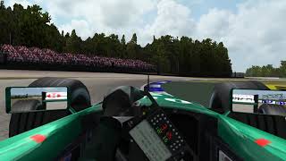 F1 2001  Round 12 Germany  Race Onboard [upl. by Bate145]