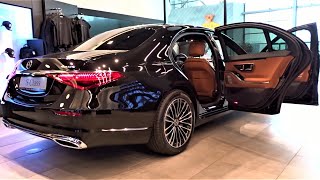 NEW 2022 MercedesBenz SClass 350d 4Matic  Interior Exterior Walkaround  Silver Star Showroom [upl. by Stempson]