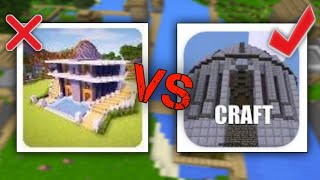 Craft world VS Minicraft  craft world master block 3D vs Minicraft  2024 [upl. by Lidstone314]