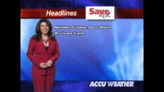 Nikki Stanzione Weather Team Thursday10pm [upl. by Annoed]