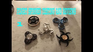 Fidget Spinner Testing With Air Compressor Rating and Review [upl. by Lerej]