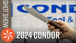 New Condor Knives at SHOT Show 2024  KnifeCentercom [upl. by Ignaz696]