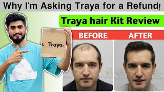 The Real Reason I’m Demanding a Refund from Traya  Promotion  Traya Hair Kit Review [upl. by Nauqyt]