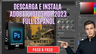 👉 COMO INSTALAR ADOBE PHOTOSHOP 2023 ACTIVADO PASO A PASO 😎👌🔥 [upl. by Akinaj]