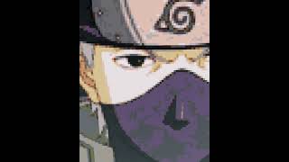 Kakashi Pixel Art anime minecraft shorts viral [upl. by Chandal669]