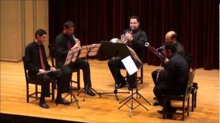 Anton Reicha Woodwind Quintet in Eb major op88 no2 [upl. by Kristel]