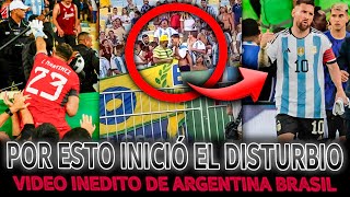 ¡EL MOMENTO EXACTO que hizo ESTALLAR TODO en BRASIL vs ARGENTINA [upl. by Riocard]