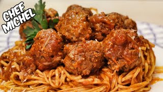 Boulettes de viande à la sauce tomate  Toute la famille adorera ce plat facile [upl. by Ardnahc980]