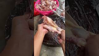 Mudah dan cepa potong daging ayam shortvideo [upl. by Ailhat]