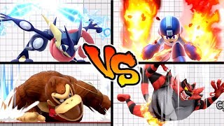 Super Smash Bros Ultimate  Who has the Strongest Down Smash [upl. by Darla]