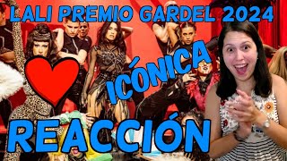 REACCIÓN a LALI cantando Disciplina en Vivo en los Premio Gardel 2024 [upl. by Evod]