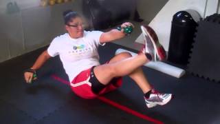 Burdenko Athlete Training  vsit kickouts with kettlebells [upl. by Ahsil]