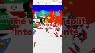 World is split into continent and their are seven in all india youtubeshorts world [upl. by Krigsman]