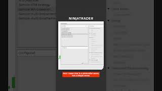 Optimize your trades with NinjaTraders STRATEGY tool shorts trading [upl. by Nnayllehs678]