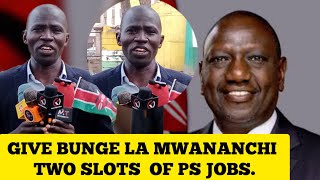 WE DISSOCIATE OURSELVES FROM ILLEGAL GROUPS BUNGE LA MWANANCHI JIVANJEE EMBRACES DIALOGUE [upl. by Bevvy]