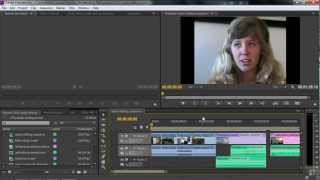 Adobe Premiere Pro CS6 Tutorial  Editing Audio  InfiniteSkills [upl. by Anneis]