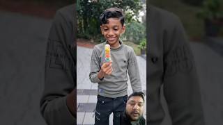 Banana and candy eating challenge comedy funny cute food krishnaavyu shortvideo [upl. by Danielle]