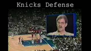 Michael Jordan vs Knicks Defense  An Analysis [upl. by Nashner]