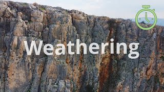 Types of Weathering in 2 minutes [upl. by Atnaloj95]