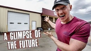 A GLIMPSE OF THE FUTURE  My Gym Warehouse Tour [upl. by Eolanda]