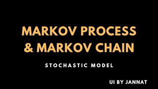 Markov Process and Markov Chain [upl. by Bachman835]